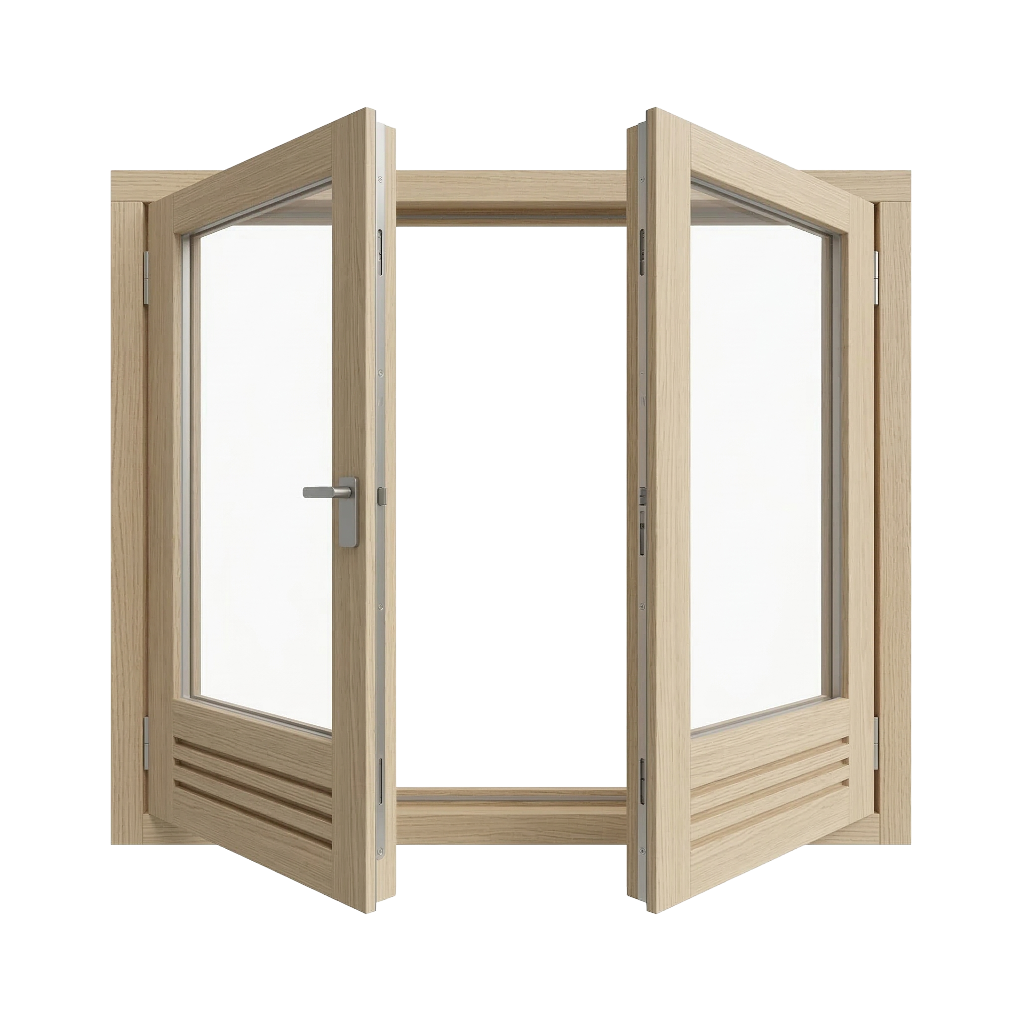 Houten tuindeuren